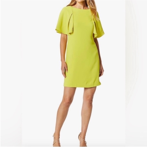 Trina Turk Dresses & Skirts - Trina Turk Summer Dress Scenic Pleated Short Sleeve Shift Dress size 4